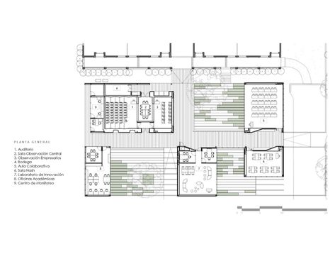 Gallery of IDEA B+LAB Laboratory Building / Obraestudio + Quicazán Taller - 24 Laboratory Building Architecture, Laboratory Architecture, Laboratory Idea, Laboratory Building, Bio Lab, Labs Plan, Laboratory Design, Architecture Sketchbook, Landscape Plan