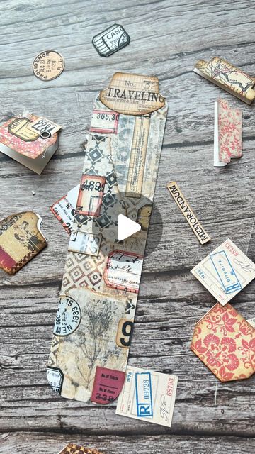 Scrapbooking Bookmarks, Scrap Busters, Be Beautiful, Over It, Junk Journals, Bible Journaling, Junk Journal, Craft Projects, Mixed Media