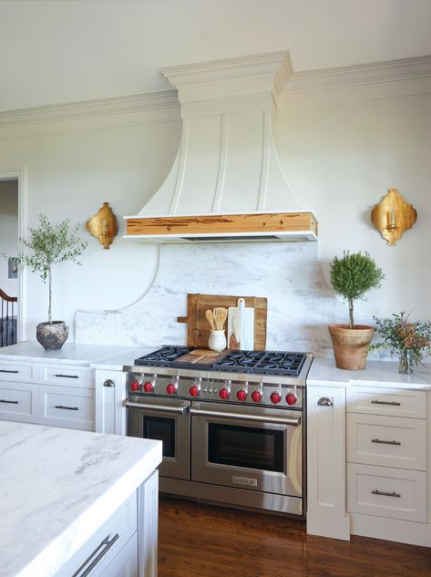 Meet the 2021 BH&G Kitchen Contest Winners Kitchen Hoods, Boho Kitchen, Gorgeous Kitchens, Unique Kitchen, White Kitchen Cabinets, Counter Tops, Kitchen Space, Interior Design Studio, Fixer Upper