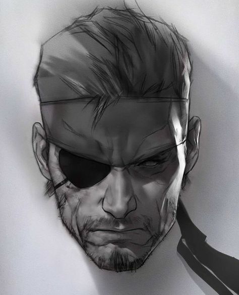 Ben Oliver, Yoji Shinkawa, Gear Tattoo, Snake Metal Gear, Metal Gear Solid Series, Sketching Inspiration, Metal Gear Series, Kojima Productions, Solid Snake