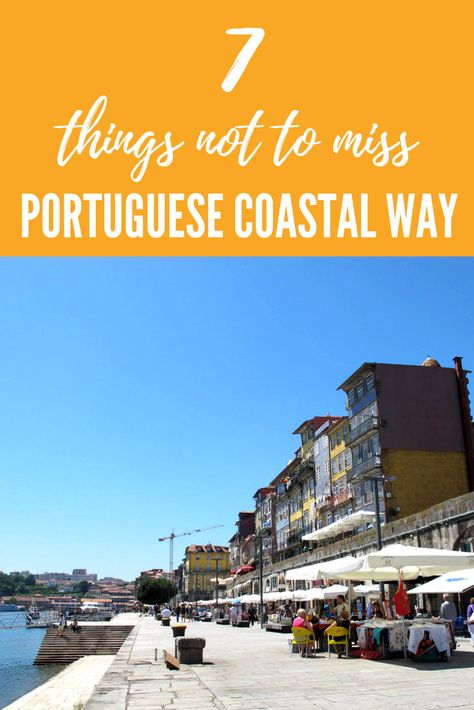 Camino Portuguese Coastal, Portuguese Camino, Camino Trail, Camino Walk, Camino Portuguese, Porto Travel, Walking Fitness, Portugal Vacation, Hiking Destinations