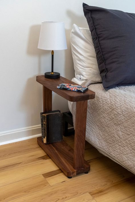 Uni Accommodation, Narrow Bedside Table, Narrow Side Table, Small Nightstand, Narrow Table, Hardwood Furniture, Small Side Table, Sofa Side Table, Wood Craft