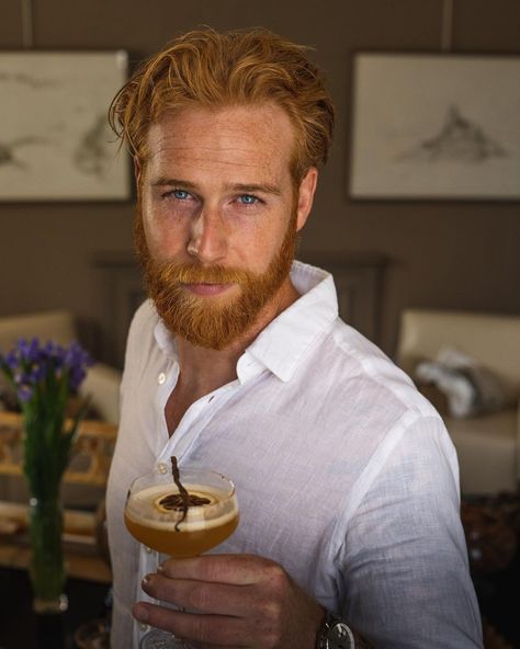 Men's Hair Styles, Man Bun Beard, Ginger Hair Men, Red Hair Men, Mens Hairstyles With Beard, Redhead Men, Red Beard, Ginger Beard, Ginger Men