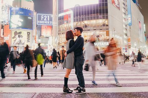 Winter Prewedding, Japan Elopement, Street Prewedding, Tokyo Wedding, Prenup Ideas, Wedding Session, Moment In Time, Engagement Poses, Japan Photo