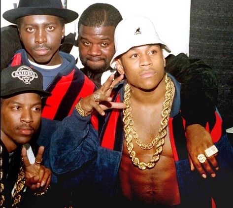 Peep Young LL Cool J's Iconic Style During the 80s & 90s — ZEITGEIST Hip Hop Style Outfits, Chuck D, Flavor Flav, Kangol Hats, Hip Hop Classics, Hands In The Air, Ll Cool J, Hip Hop And R&b, 90s Hip Hop