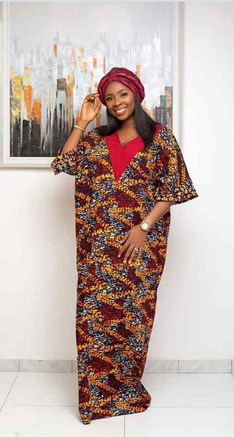 Kaftan styles for classy ladies - Kayla's Kaftan Kampala Styles, Adire Styles For Ladies 2022, Classy Bubu Styles, Ladies Kaftan Styles, Female Kaftan Styles Nigeria, Caftan Styles For Ladies, Adire Kaftan Styles For Ladies, Latest Adire Styles For Ladies, Kampala Bubu Styles For Ladies