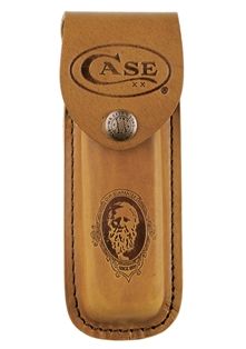 This genuine leather sheath is an essential accessory to any medium size pocket knife. Great for protecting and storing your pocket knife for quick and easy access. The genuine leather belt sheath is stamped with the Job Case logo. Measures 5 ¾” (14.61 cm); Weighs 1.2 oz. Case Knives Hats, Brown Harness, Leather Knife Sheath, Belt Knife, Case Knives, Folding Pocket Knife, Knife Sheath, Embossed Design, Belt Pouch