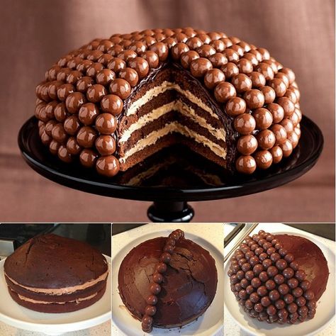 This amazing Maltesers chocolate cake recipe is perfect for special occasions. It’s a Chocolate lovers dream and you won’t be able to wait to make it! Maltesers Cake, Maltesers Chocolate, Malteser Cake, Maltese Recipes, Chocolate Malt, Malted Milk, Chocolate Filling, Köstliche Desserts, Food Cakes