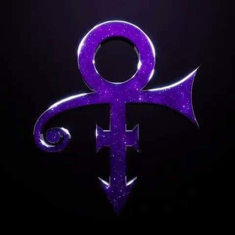 Prince Symbol 💜♐️💜 Prince Symbol Tattoo, Prince Tattoo Purple, Prince Symbol, Rainbow Children, Prince Tattoos, Purple Birthday Party, Prince Images, Different Symbols, Symbol Tattoo