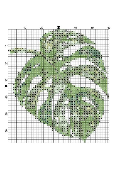 Leaf Cross Stitch Pattern, Leaf Cross Stitch, Free Chart, Cross Stitch Patterns Flowers, Embroidery Scissors, Cross Stitch Patterns Free, Free Cross Stitch, Hat Knitting Patterns, Cross Stitch Flowers