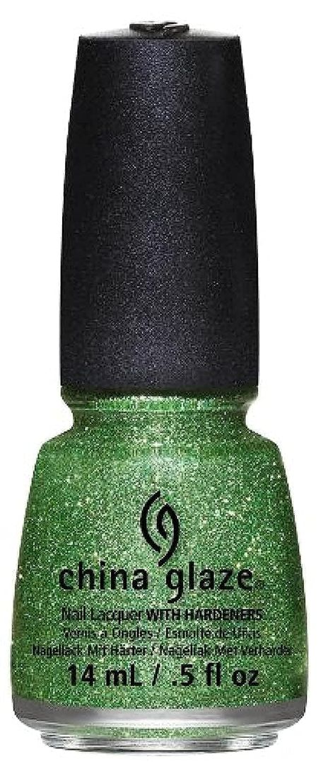 PRICES MAY VARY. Light green, emerald and gold micro-glitter in a sheer tinted base China Glaze Happy HoliGlaze Collection Dries quickly on nails Gives long lasting manicures China Glaze Nail Polish, This Is Tree-Mendous, 1261, .50 fl. oz. Light green, emerald and gold micro-glitter in a sheer tinted base. China Glaze Happy HoliGlaze Collection. Light Green Emerald, Apple Green Color, Glaze Nail Polish, China Glaze Nail Polish, China Glaze, Apple Green, Green Emerald, Green Color, Nail Care