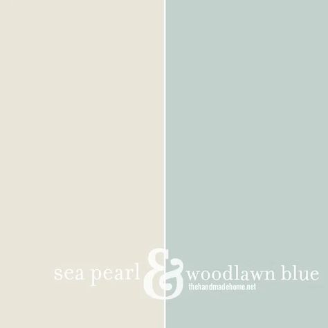 choosing base colors for the home - The ... Exterior Home Colors, Living Room Kitchen Combo, House Renovation Ideas, Woodlawn Blue, Decoration Hall, Home Colors, Paint Swatches, Interior Paint Colors, House Renovation