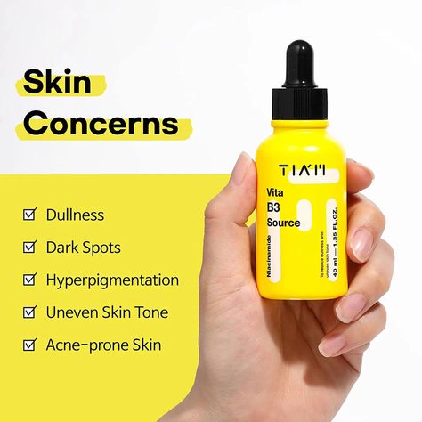 Revitalize dull skin with TIA'M Vita B3 Source. This powerful formula combines niacinamide and arbutin to fade hyperpigmentation and reveal a brighter, more even skin tone. Order now!💟💟" ✨Available on Offer Price of 32% Discount 😘 Use this Bohemian code: OSG0724C1P51 and claim your 32% discount😍 https://ohsogo.com/products/tia-m-vita-b3-source-40ml . . . . . . . . . . . #TIAM #VitaB3Source #Niacinamide #BrighteningSerum #EvenSkinTone #DarkSpotCorrector #SkinCareRoutine #GlowingSkin #Hyperp... Raspberry Hair, Acne Dark Spots, Dark Spot Corrector, Vitamins For Kids, Butylene Glycol, Facial Soap, Sunscreen Moisturizer, Brighten Skin, Skin Cleanser Products