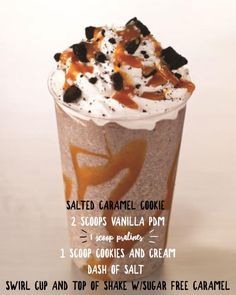 January Herbalife Shakes, Shake Recipes Herbalife, Herbalife Coffee, Diy Oat Milk, Salted Caramel Cookie, Herbal Life Shakes, Herbalife Meal Plan, Shake Ideas, Protein Drink Recipes