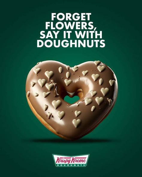 Krispy - San Valentín Valentines Day Ads Design, Valentines Campaign Marketing, Valentines Social Media Posts, Valentines Day Campaign Marketing, Valentine's Day Creative Ads, Valentines Day Ads, Valentines Day Promo, Valentines Social Media, Mr Kipling