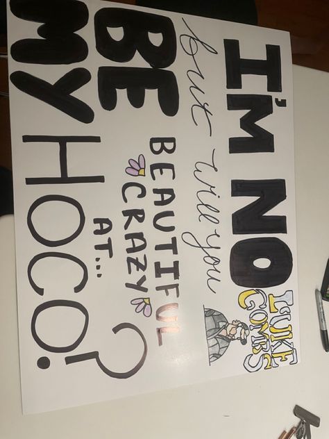 Cute Hoco Proposals Country, Country Prom Posters, Country Dance Poster Ideas, Homecoming Poster Ideas Country, Promposal Ideas Country Songs, Hoco Proposal Sign Ideas, Hoco Signs Country Music, Signs For Asking Someone To A Dance, Country Hoco Poster Ideas