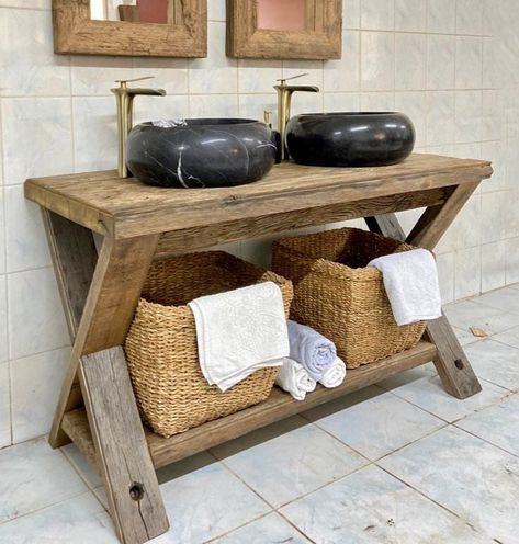 Barn Wood Bathroom Vanity, Diy Dual Sink Bathroom Vanity, Reclaimed Wood Vanity Bathroom, Primary Vanity, Pallet Bathroom Vanity, Farmhouse Vanity Bathroom, Rustic Wood Vanity, Diy Sink Vanity, Wood Vanity Mirror