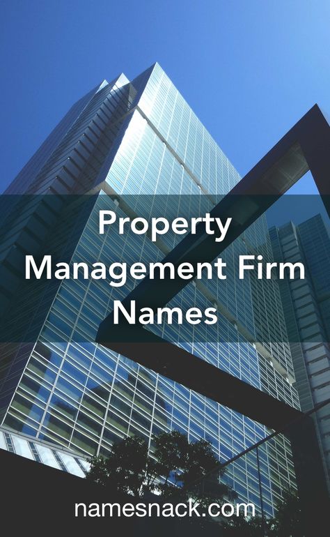 Property Names Ideas, Property Management Logo, Real Estate Company Names, How To Start A Property Management Company, Property Management Fees, Rental Property Management Template, New Company Names, Property Management Marketing, Real Estate Management