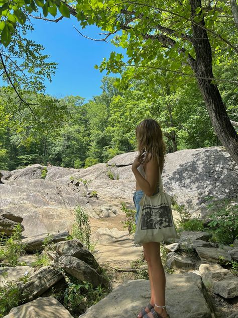 Hiking, nature, camping, swimming, swimsuit, outfit inspo, summer outfit, summer, tote bag, creek Swimsuit Outfit, Summer Tote Bag, Hiking Outfits, Nature Camping, Hiking Nature, Outfit Inspo Summer, Swimming Swimsuit, Summer Tote, Summer Swim Suits