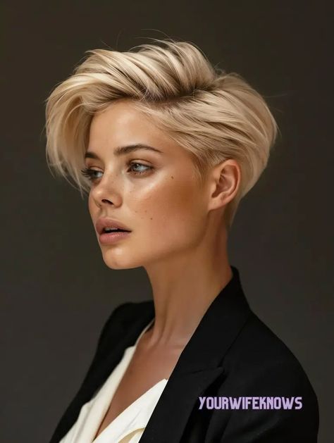 From Subtle Elegance to Bold Statements Dirty Blonde Hair Short, Hair Color Dirty Blonde, Highlights Dirty Blonde, Blond Pixie Cut, Blonde Hair Styles, Cool Blonde Tone, Platinum Pixie Cut, Platinum Pixie, Pink Blonde Hair