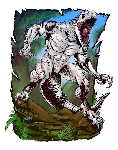 Dinosaur Humanoid, Raptor Dinosaur, Indominus Rex, Dinosaur Images, Dinosaur Pictures, Jurassic World Dinosaurs, Jurassic Park World, Dinosaur Art, Prehistoric Creatures