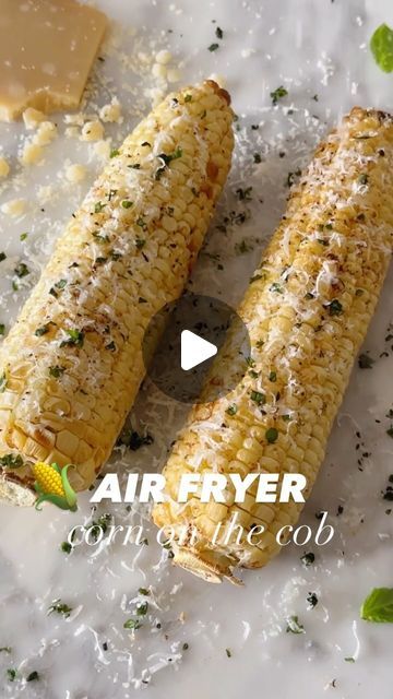 Healthy Foodie Girl on Instagram: "Follow for more healthy recipes @wwhealthyfoodiegirl 
Air Fryer Corn On The Cob
I am about to change your corn on the cob game with this incredible air fryer corn on the cob! By using olive oil, a blend of flavorful spices, and a generous sprinkling of fresh Parmesan cheese, you can elevate this classic summer dish to a whole new level. The air fryer method ensures perfectly cooked, juicy corn. 

Not only is this recipe quick and easy, it is so flavorful infusing the corn with a deliciously rich and savory taste that will leave everyone asking for seconds. Whether you’re hosting a barbecue or simply craving a tasty side dish, this air fryer corn on the cob is sure to impress.

🌽The recipe can be found in our link in bio @wwhealthyfoodiegirl  tap on recip Air Fryer Corn, Summer Dishes, Corn On The Cob, Healthy Foodie, Yummy Sides, Parmesan Cheese, Quick Meals, Side Dish, Follow For More