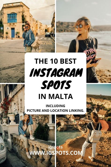 We show you the 10 most popular Instagram photo locations for your vacation in Malta. Including picture and location links. Instagram Spots Malta, Instagram Locations Malta, Photo Spots Malta, Photo Locations Malta, Instagrammable places Malta, Instagram Locations Malta, Instagram worthy spots Malta, Insta worthy locations Malta, Ultimate Instagram Guide Malta, Instagram Photo Guide Malta. Malta Instagram Captions, Malta Instagram Pictures, Malta Instagram Spots, Malta Picture Ideas, Malta Photoshoot, Malta Photo Ideas, Malta Aesthetic, Best Instagram Posts, Beach Captions