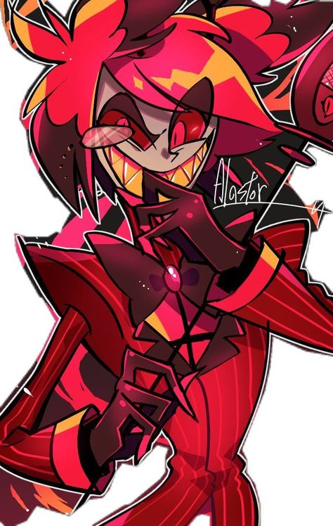 Hotel Trivago, H Hotel, Alastor Hazbin Hotel, Vivziepop Hazbin Hotel, Hotel Art, Hazbin Hotel, New Art, Art Inspo, Cute Drawings