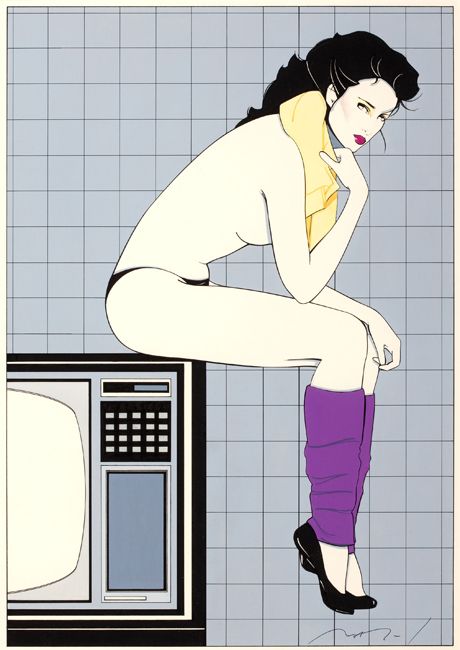 Nagel Art, Patrick Nagel, 1980s Art, Glamour Art, Tableau Art, Poster Art Print, Pin Up Art, A Tv, Retro Art