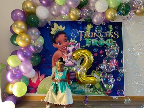 Frog Balloon, Princess And The Frog Birthday, Frog Birthday, Princess And The Frog, The Frog, Balloon Arch, Sweet 16, 2nd Birthday, Arch