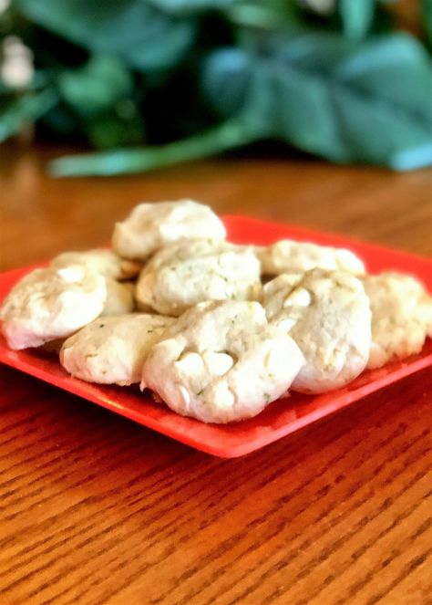 Key Lime Cookies Key Lime Cookie Recipe, Key Lime Cookies, Lime Cookies, Lime Pie, Key Lime Pie, Lime Zest, Silicone Baking, White Chocolate Chips, Vegetarian Cheese