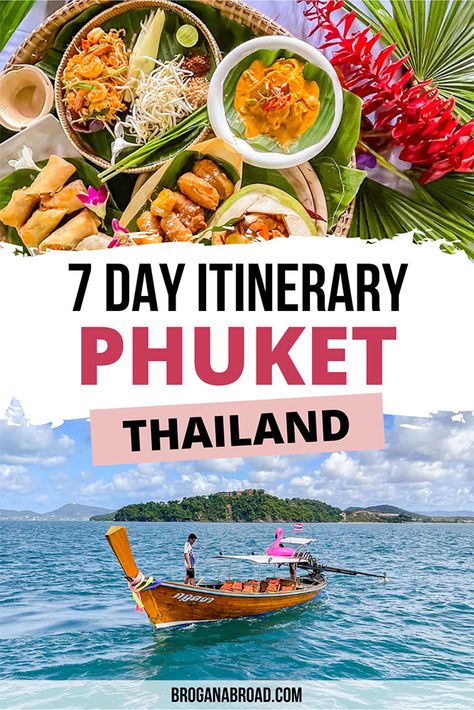 Things to do in Phuket, Thailand | 7 day itinerary in Phuket, Thailand | Travel Tips for Phuket, Thailand | Best places to visit in Phuket, Thailand | Cutest places to see in Phuket, Thailand | How to spend one week in Phuket, Thailand #phuket #thailand #travel Phuket Thailand Itinerary, Puckett Thailand, Things To Do In Phuket Thailand, Phuket Shopping, Phuket Itinerary, Phuket Thailand Travel, Thailand Resorts, Things To Do In Phuket, 7 Day Itinerary