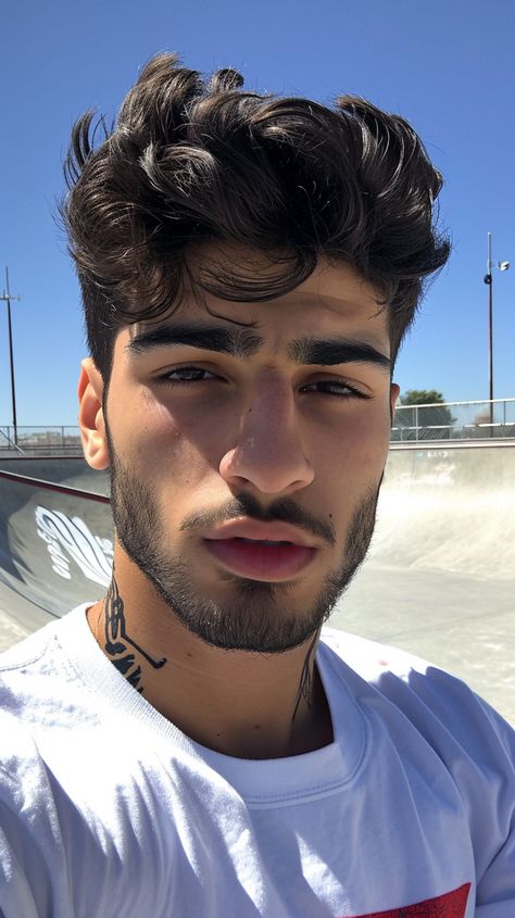 phone selfie of middle eastern male model, new york city skatepark, posted on snapchat in 2018 --style raw --ar 9:16 --v 6.0 Model New York, Man Selfie, Phone Selfie, 2018 Style, Skate Park, Middle Eastern, Wedding Card, Male Model, Wedding Cards