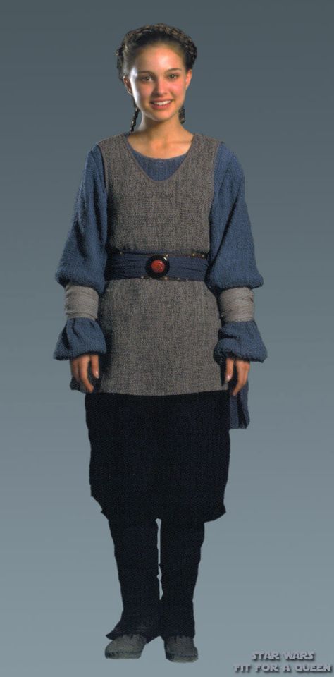 Padme's tatooine outfit from Episode 1 Queen Amidala Costume, Padme Amidala Costume, Peasant Outfit, Padme Costume, Disfraz Star Wars, Star Wars Padme Amidala, Padmé Amidala, Queen Amidala, Ella Enchanted