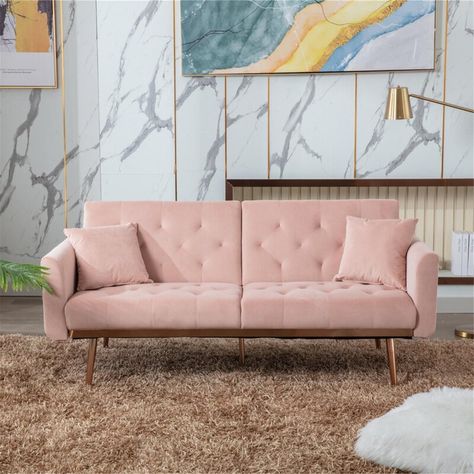 Velvet Futon, Small Sleeper Sofa, Modern Convertible Sofa, Modern Velvet Sofa, Bedroom Sitting, Velvet Sofa Bed, Convertible Couch, Modern Sofa Bed, Futon Couch