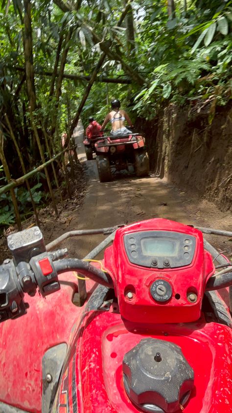 Baddie Atv Riding, Jamaica Boat Ride, Desert Atv Aesthetic, Atv Riding Jamaica, Atv Riding Videos, Black Hair Aesthetic, Bali Trip, Atv Riding, Dream List