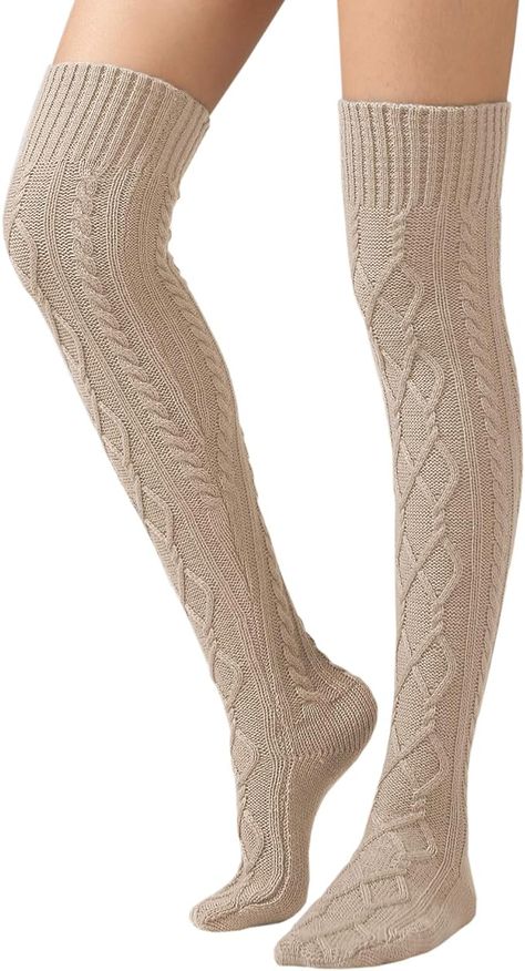 Thigh High Boot Socks Extra Long Winter Stockings Leg Warmers Crochet Leg Warmers Free Pattern, Boots With Leg Warmers, White Knee High Socks, Thigh High Leg Warmers, Thigh High Sock, Winter Stockings, Knit Boot Socks, Crochet Leg Warmers, Over Knee Socks