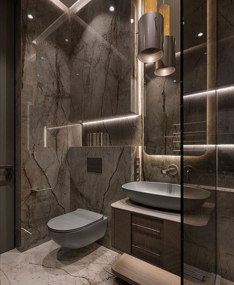 تصميم دورة مياه, Kitchen Wall Design, Bathroom Wall Tile Design, Toilet And Bathroom Design, Bathroom Interior Design Modern, Modern Luxury Bathroom, Tiles Designs, Modern Small Bathrooms, Latest Bathroom