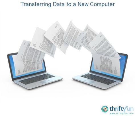 This is a guide about transferring data to a new computer. When you get a new computer, you will probably need to transfer data from your old machine to the new one. New Computer, Old Computers, Hacking Computer, New Laptops, Digital Book, Stock Photography Free, Digital Publishing, New Media, 3d Illustration