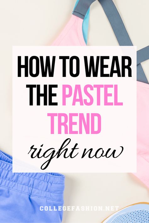 Pastel fashion: How to wear the pastel trend right now - guide with outfit ideas and styling tips #pastel #fashiontrends #pastelfashion #pastelclothes #summerfashion Pastel Outfit Ideas Party, Pastel Dinner Outfit, Pastel Outfits Women, Pastel Color Outfit Ideas, Pastel Color Outfit Casual, Pastel Color Outfit Classy, Pastel Color Dress Casual, Pastel Brunch Outfit, Pastel Outfits Black Women