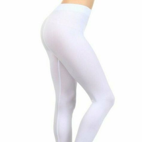 Nwt:Yelete Nylon Womens White Ankly Length High Rise Seamless Leggings Os Bottoms Measures: 17a White Seamless Footless Leggings Size: Os Inseam:26" Rise: 9.5" Waist Band 1¾" Color: White Length:35½” Fabric: 92% Nylon, 8% Spandex Sku-Tdc-17a Seamless Leggings, Tight Leggings, Waist Band, Pant Jumpsuit, Tights, Color White, High Rise, Spandex, Leggings