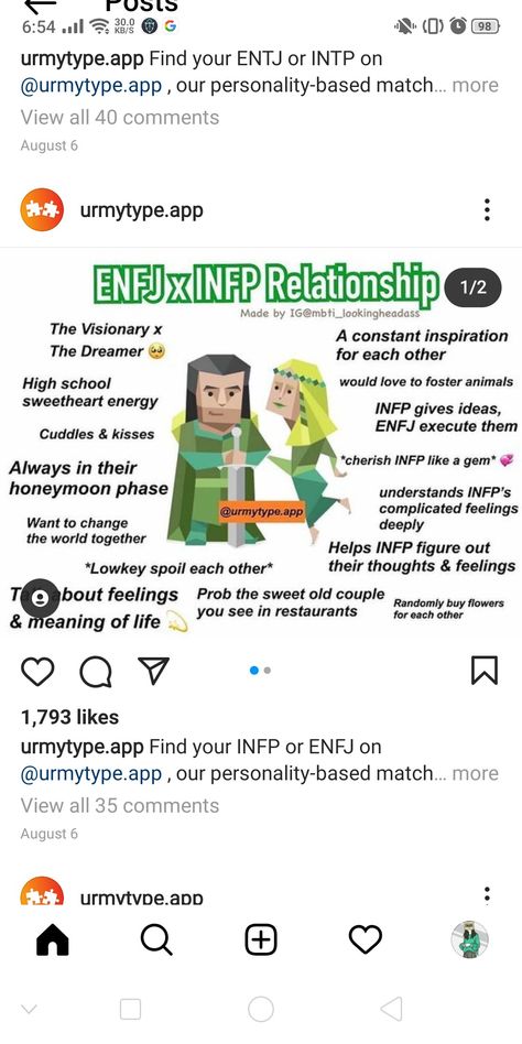 Infp And Enfj Love, Enfj Infp Couple, Enfj Love, Enfj Infp, Infp Enfj, Infp Relationships, Enfj Personality, Foster Animals, Infp Personality