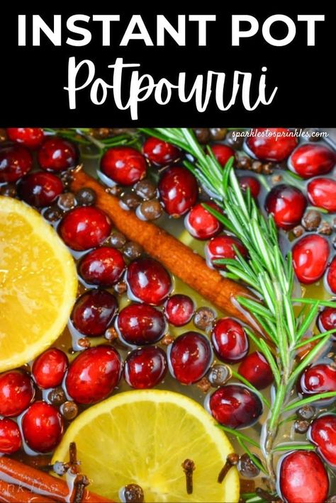 Instant Pot Potpourri is the perfect way to make your home smell like the holidays as it creates the perfect scent for this holiday season. Instant Pot Potpourri, Christmas Morning Punch, Kahlua Recipes, Cinnamon Streusel Coffee Cake, Potpourri Recipes, Christmas Smell, Streusel Coffee Cake, Best Instant Pot Recipe, Fresh Cranberries