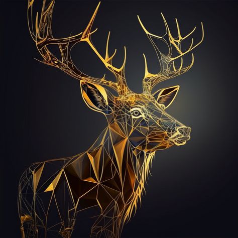 Mandala Reference, Character Outline, Golden Deer, Deer Tattoo, Nature Wallpapers, Beautiful Nature Wallpaper, Flower Art Painting, Nature Wallpaper, In The Dark