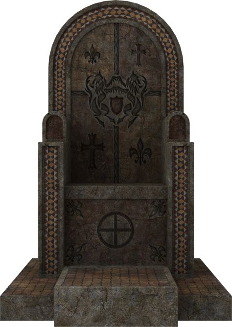 Stone Throne, King Throne Chair, King Throne, Ombre Wallpaper Iphone, King On Throne, Royal Throne, Medieval Furniture, Church Furniture, Decoration For Ganpati