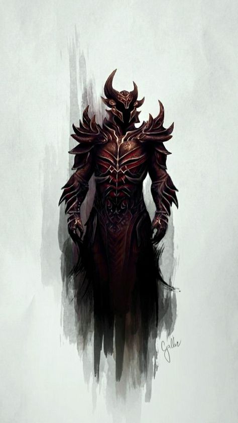 Daedric Armor, Scrolls Game, Elder Scrolls Games, Skyrim Art, Creature Fantasy, Jae Lee, Elder Scrolls Art, Elder Scrolls Skyrim, Elder Scrolls V Skyrim