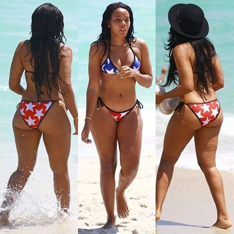 Vanessa Simmons, Jada Pinkett, Angela Simmons, Black Actresses, Swimsuit Models, Celebrity Look, Teenage Fashion Outfits, Black Beauty, Black Swimsuit