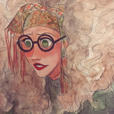 I'm offering a discount! Sybill Trelawney Fanart, Professor Trelawney, Harry Potter Illustrations, Master Yoda, Theme Harry Potter, Harry Potter Drawings, Harry Potter Wallpaper, Potter Art, Harry Potter Aesthetic