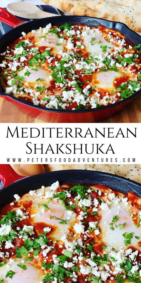 Shakshuka Scrambled Eggs, Shakshuka With Potatoes, Shakshuka With Sausage, Authentic Shakshuka, Shasuksha Recipe, Eggs In Spicy Tomato And Roasted Red Pepper Sauce (shakshuka), Eggs And Hummus Breakfast, Shashuka Recipe Eggs, Greek Shakshuka