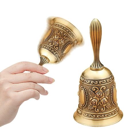 Hand Bell Call Bell Musical Instrument with Floral Pattern for Home School Restaurants Material: alloy Color: as the picture shows, (Due to the difference between different monitors, the picture may have slight color difference. please make sure you do not mind before ordering, Thank you!) Please allow 1-3mm error due to manual measurement. please make sure you do not mind before ordering.) Parrots Decorations Stain Glass Wind Chimes Outdoor Large Deep Tone Memorial Lighted Christmas Buoy Bell W Printmaking Collage, School Restaurant, Patio Wall Decor, Large Wind Chimes, Call Bell, Rainbow Music, Wind Catcher, Memorial Wind Chimes, Anthropologie Home